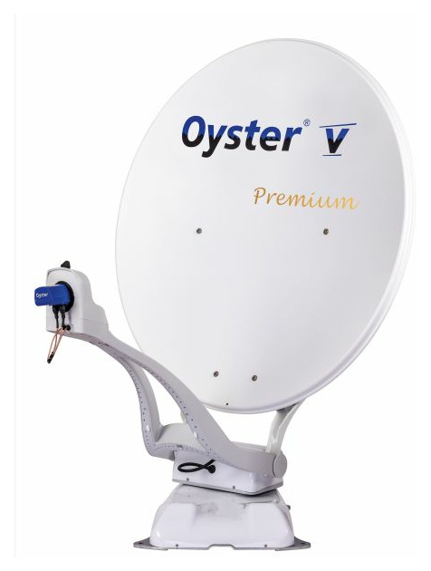 ten Haaft Oyster V Premium, Twin, DVB-S/S2, weiß, 85 cm