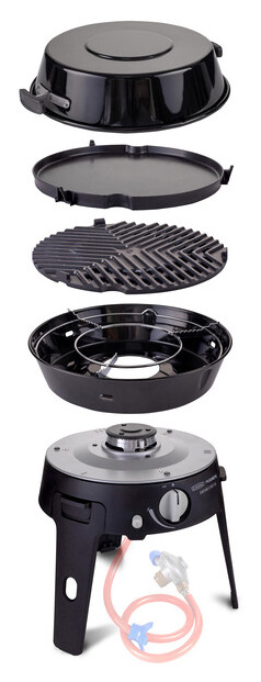 Cadac Safari Chef 30 LP Deluxe 4-in-1 Gasgrill, 30 mbar