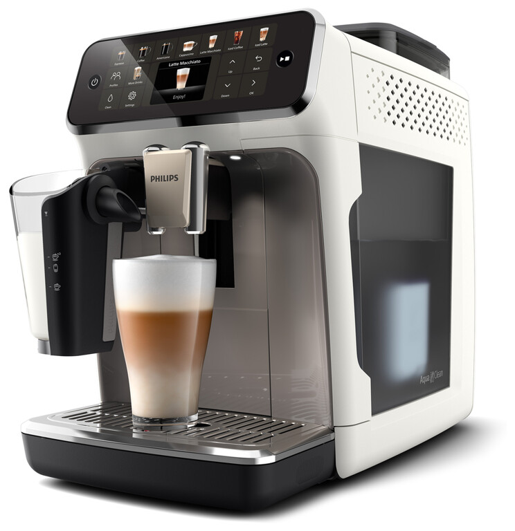 Philips 5500 series LatteGo EP5545/70 Kaffeevollautomat, Weiß