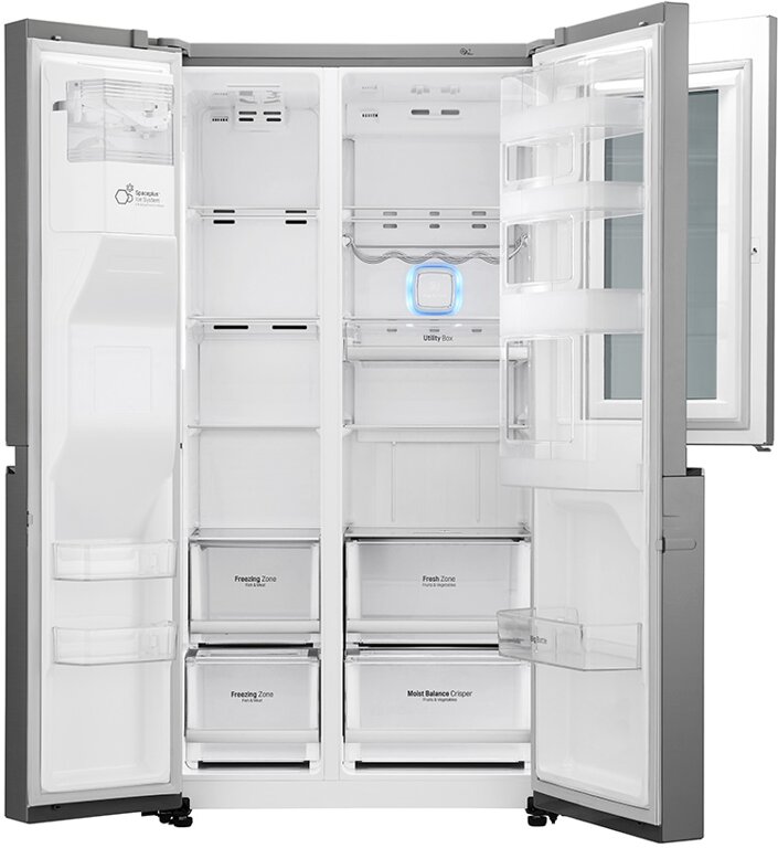 LG Side by Side Kühlschrank mit Eiswürfelspender » TECEDO.DE
