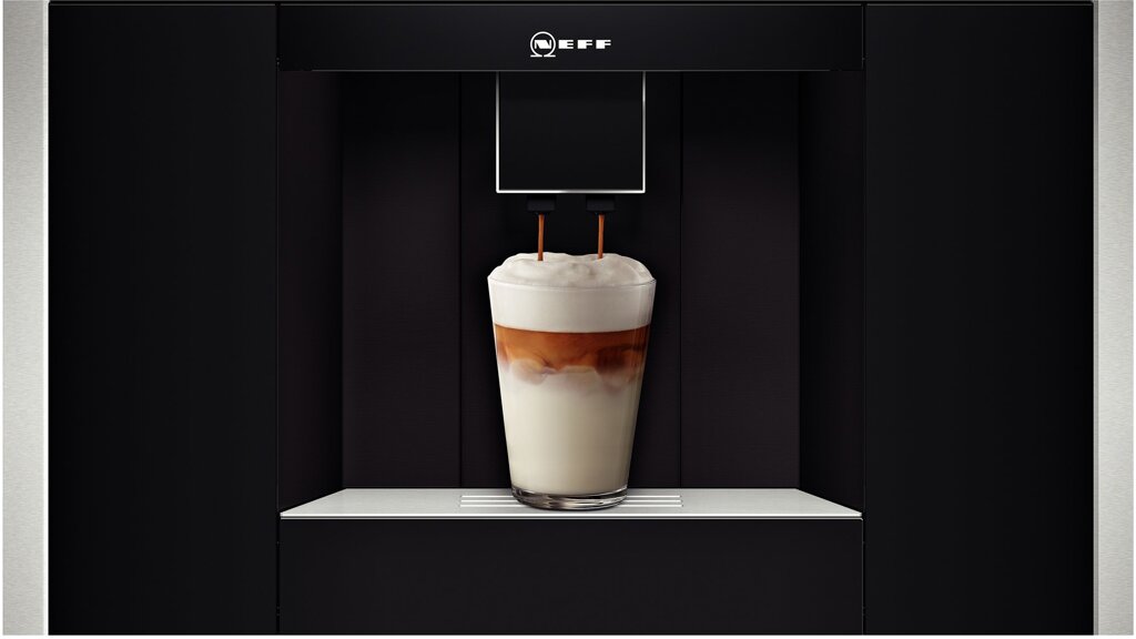 Neff CKS1561N EinbauKaffeevollautomat (C15KS61N0) edelstahl schwarz